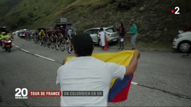 Tour de France : Egan Bernal, un Colombien en or