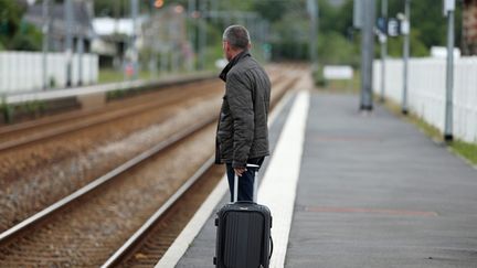 &nbsp; (Début d'une grève reconductible à la SNCF à partir de mardi 19h © Maxppp)