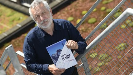 L'auteur de BD Jean-Marc Rochette, auteur de de l'album "Le loup", à Bruxelles, en juin 2019. (JOHN THYS / AFP)