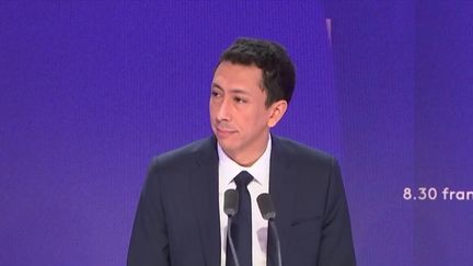 Othman Nasrou, premier secrétaire général délégué Les Républicains, était l'invité du "8h30 franceinfo", jeudi 26 décembre 2024. (FRANCEINFO / RADIO FRANCE)