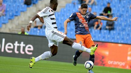 Montpellier s'est réveillé contre Lorient (RICHARD DE HULLESSEN / MAXPPP)