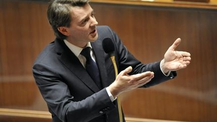 Le ministre du Budget François Baroin, à l'Assemblée nationale le 6 avril 2010 (AFP - Mehdi FEDOUACH)