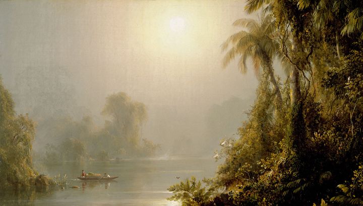 Frederic Edwin Church, Morning in the Tropics (Matinée sous les tropiques, 1858), Baltimore, The Walters Art Museum
 (The Walters Art Museum, Baltimore)