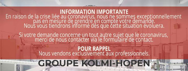 L'entreprise Kolmi-Hopen consacre désormais l'intégralité de son activité à la production de masques. (KOLMI-HOPEN)