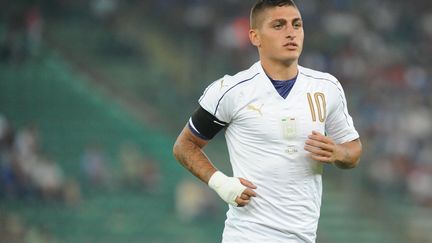 Marco Verratti sous le maillot de l'Italie (FEDERICA ROSELLI / NURPHOTO)