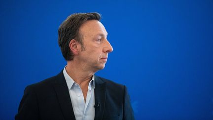 Stéphane Bern le 11 juin 2019 à Paris, lors de la conférence de presse de présentation des projets de la Mission Patrimoine (CHRISTOPHE MORIN / MAXPPP)