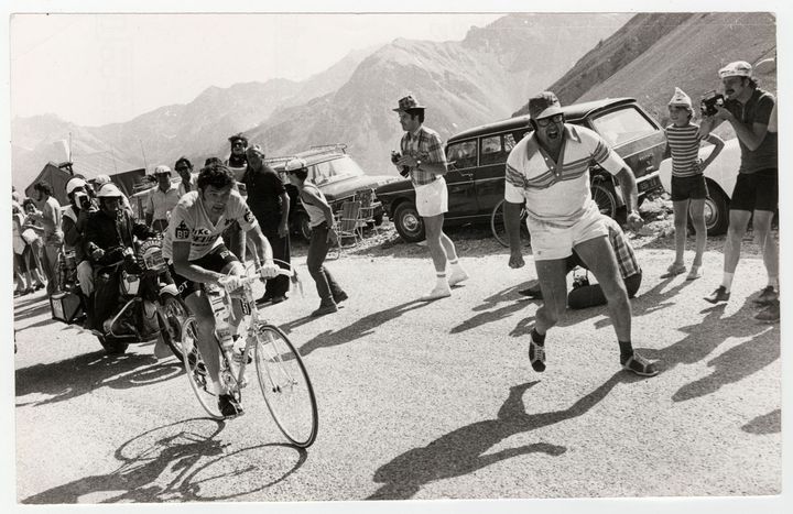 Col de l’Izoard (hautes-Alpes), 1975 Photographie de Bernard Charlet (1936-2019)&nbsp; (Collection Musée dauphinois, Département de l’Isère)