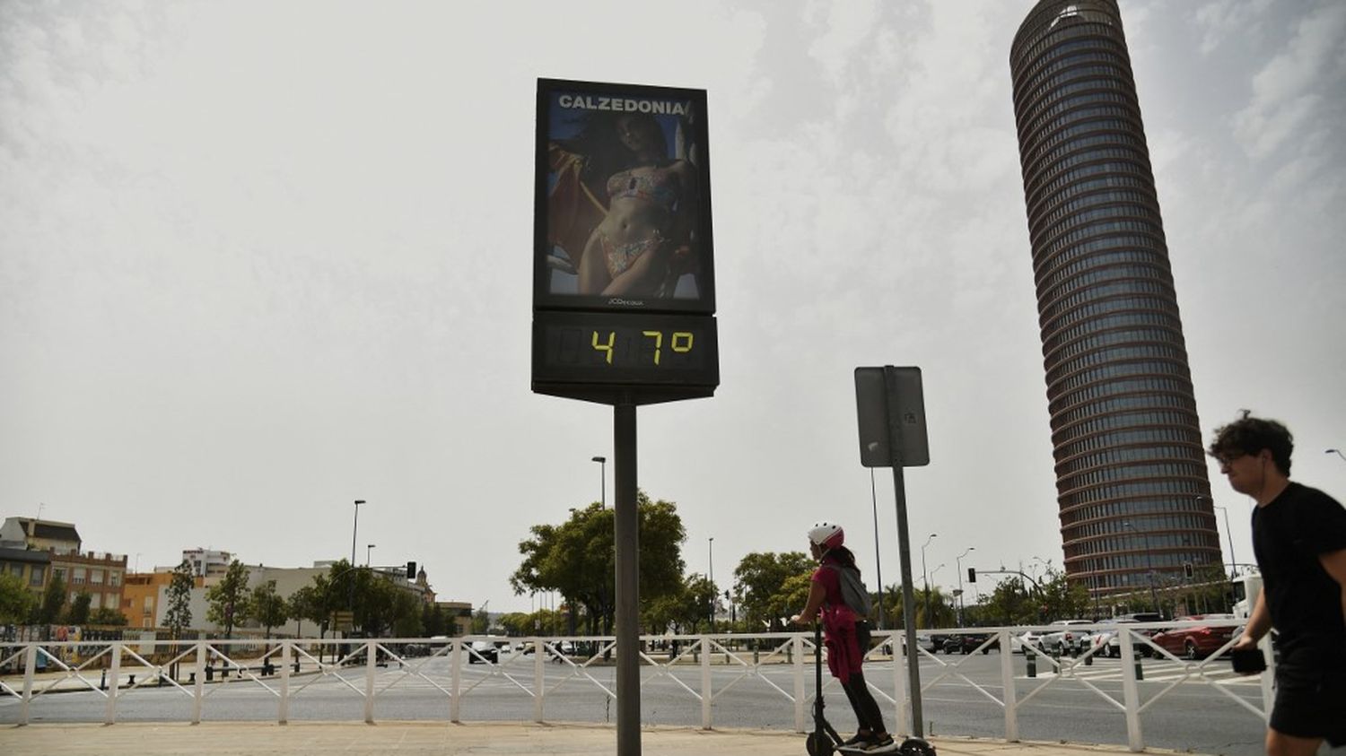 uma nova onda de calor extremo atinge Espanha e Portugal