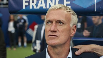 Le sélectionneur des Bleus Dider Deschamps  (GEOFFROY VAN DER HASSELT / NURPHOTO)