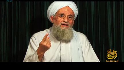 Ayman Al-Zawahiri, le 26 octobre 2012, dans un lieu inconnu. (SITE INTELLIGENCE GROUP / AFP)