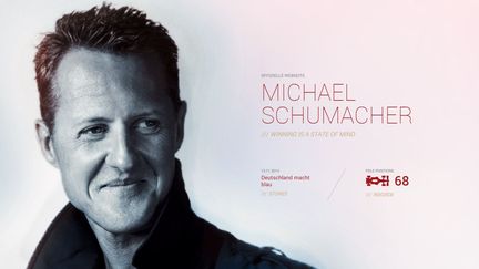 Le site web de Michael Schumacher a &eacute;t&eacute; r&eacute;activ&eacute;, le 13 novembre 2014,&nbsp;&agrave; l'occasion du 20e anniversaire de son premier titre mondial. (MICHAEL-SCHUMACHER.DE)