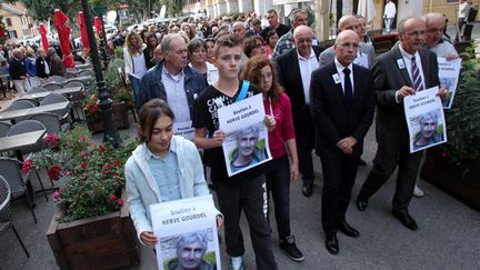  (Marche de soutien à Saint-Martin-Vésubie mardi © Maxppp)