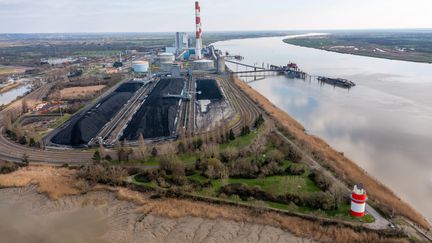 La centrale à charbon de Cordemais (Loire-Atlantique). (FRANCK DUBRAY / MAXPPP)