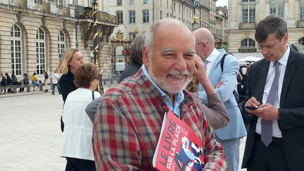 Tahar Ben Jelloun à Nancy le 7 septembre 2018 (ISABELLE BAUDRILLER / FRANCE-BLEU SUD LORRAINE)