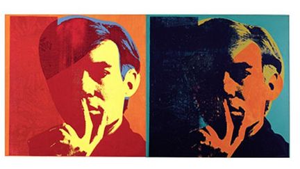 Auto portrait d&#039;Andy Warhol (1928-1887) datant de 1967
 (2012 The Andy Warhol Foundation for the Visual Arts, Inc./Artists Rights Society, New York)