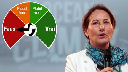 &nbsp; (Ségolène Royal affirme que les voitures électriques ne polluent pas © Maxppp)