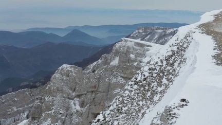 Massif du Vercors : un bleu des montagnes