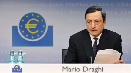 &nbsp; (Le président de la BCE Mario Draghi le 3 novembre 2011©MAXPPP)