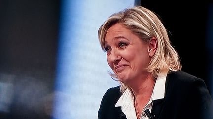 &nbsp; (Illustration : Marine Le Pen, le 23 février 2012, sur le plateau des "Des paroles et des actes" © MaxPPP)