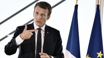 Emmanuel Macron le 8 septembre 2017 à Athènes, en Grèce. (REUTERS)