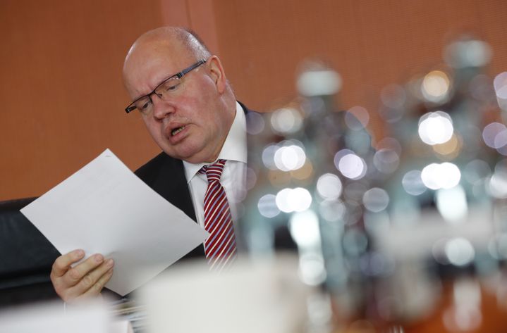 Peter Altmaier, directeur de la chancellerie fédérale, le 15 mars 2017 à Berlin (Allemagne). (FABRIZIO BENSCH / REUTERS)