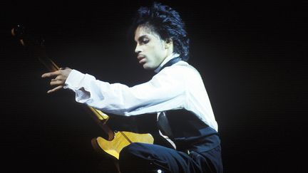 Prince Roger Nelson en concert au Palladium de New York le 2 décembre 1981.
 (Waring Abbott /Getty Images)