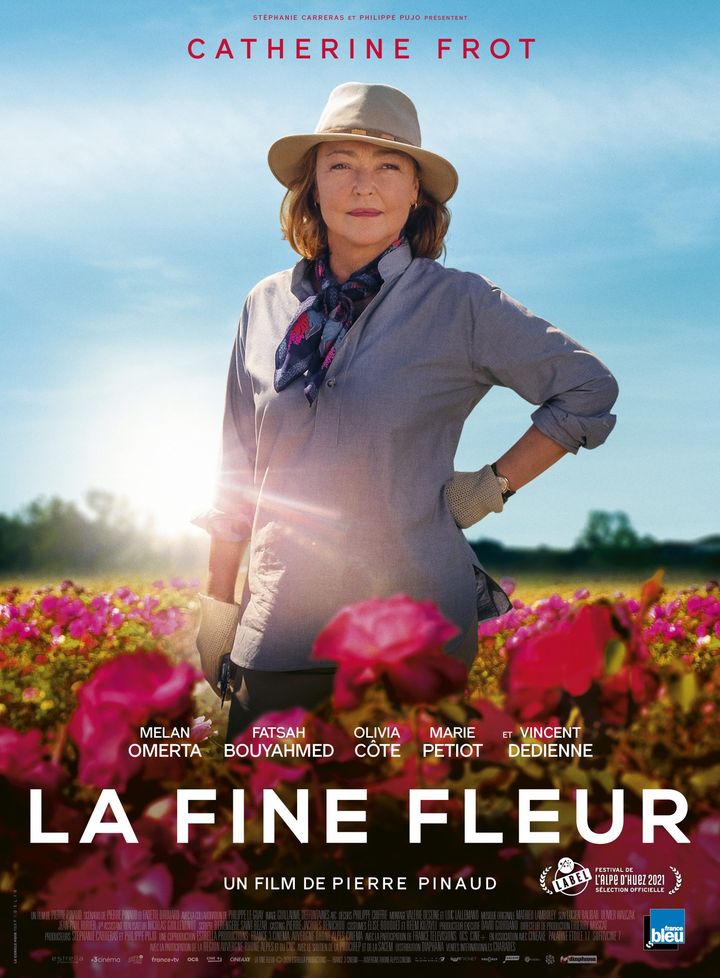 Affiche de&nbsp;"La fine fleur", de Pierre Pinaud, juin 2021 (Diaphana Distribution)