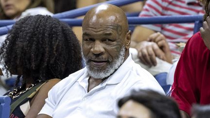 L'ancien champion de boxe Mike Tyson, le 2 septembre 2022 à New York (Etats-Unis). (COREY SIPKIN / AFP)