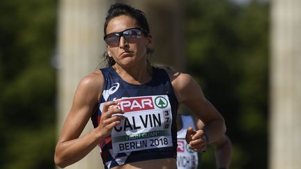 Clémence Calvin à Berlin, la capitale allemande, le 12 août 2018. (JULIEN CROSNIER / DPPI MEDIA / AFP)