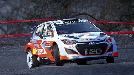 Thierry Neuville sur sa Hyundai (FRANCOIS BAUDIN / AUSTRAL)