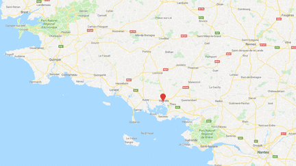 Une fillette sauvée des flammes par un policier à Vannes. (CAPTURE ECRAN/GOOGLE MAPS)