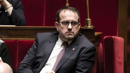 Hervé Saulignac, le 4 avril 2018, à l'Assemblée nationale, à Paris. (VINCENT ISORE / MAXPPP)