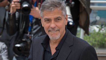 L'acteur américain, Georges Clooney, lors du 69e édition du festival de Cannes, le 12 mai 2016. (MAXPPP)