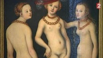 &quot;Les Trois Grâces&quot; de Cranach enfin exposées au Louvre
 (Culturebox)