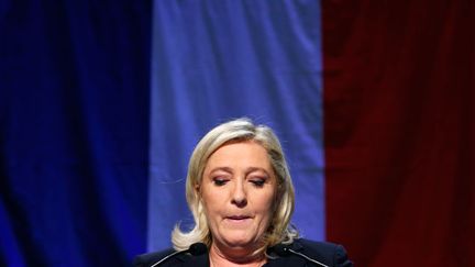 &nbsp; (Marine Le Pen a estimé que la "montée" du FN était "inexorable" © REUTERS/Yves Herman)