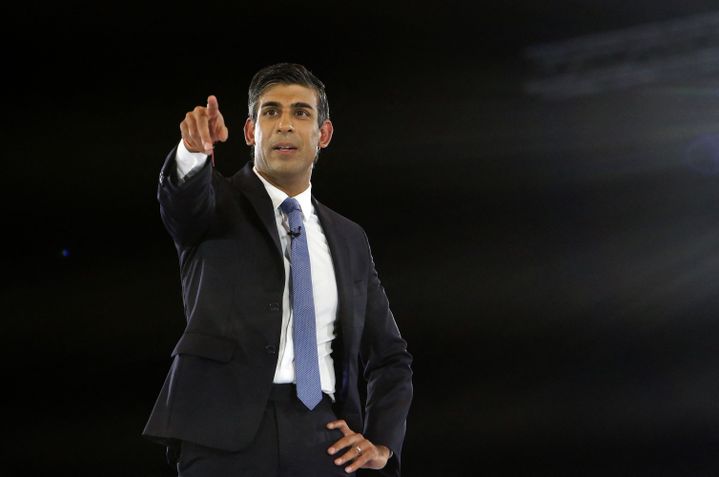 Rishi Sunak, former finance minister and candidate to succeed Boris Johnson on August 31, 2022 in London.  (Susanna Ireland/AFP)