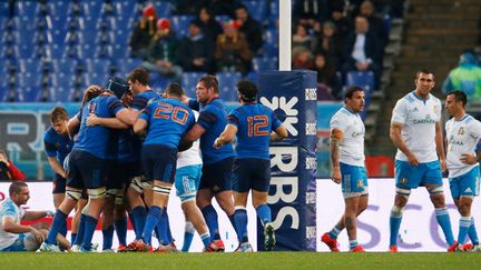 &nbsp; (Coupe de monde de rugby : la France affrontera l'Italie samedi 19 © Reuters / Andrew Boyers Livepic)