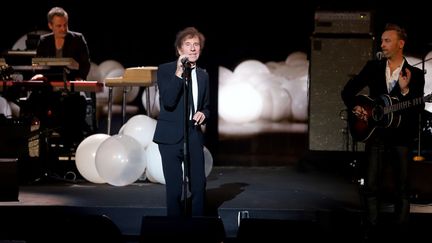 Alain Souchon le14 février 2020, au 35e Victoires de la Musique à la Seine Musicale de Boulogne-Billancourt.&nbsp; (MARC PIASECKI / WIRELMAGE)