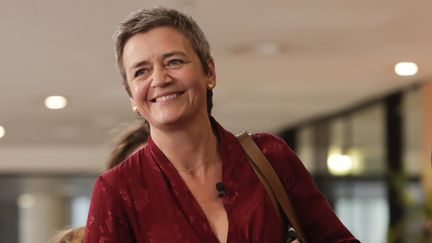 Margrethe Vestager en mai 2019.&nbsp; (OLIVIER HOSLET / EPA)