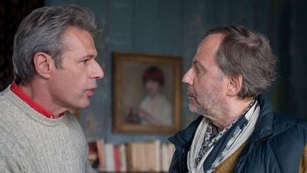 Lambert Wilson et Fabrice Luchini dans "Alceste à bicyclette" de Philippe Le Guay
 (Myriam Touzé / Pathé Distribution )