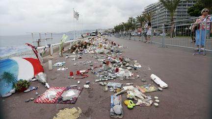 La promenade des Anglais, à Nice, le 14 septembre 2016. (INA FASSBENDER / DPA / AFP)