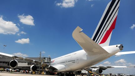 &nbsp; (A380 dur l'aéroport de Dulles en Virginie en 2011 © Maxppp)