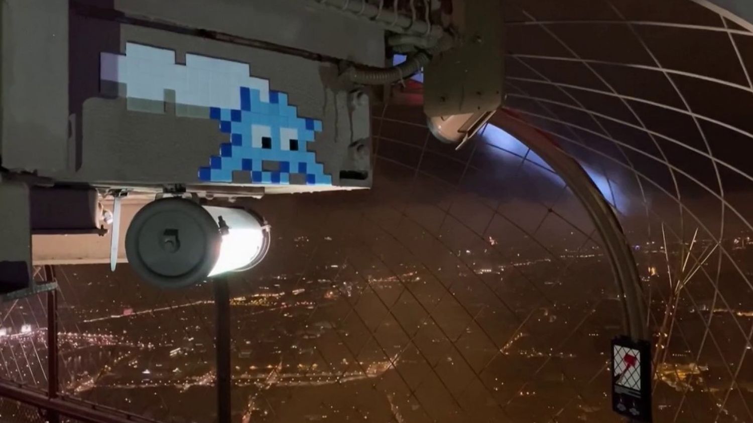 French street artist Invader invades public space