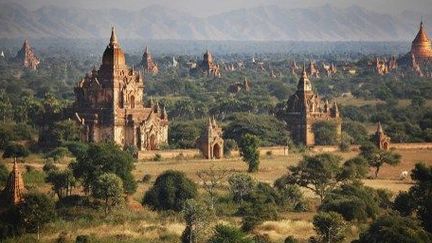 Le site des pagodes de Bagan, en Birmanie. (AFP)