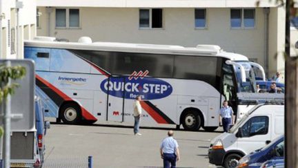 La bus Quick Step perquisitionné à la gendarmerie de la Roche-sur-Yon