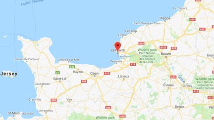 Un bébé de 18 mois a été retrouvé seul dans la rue, au Havre. (GOOGLE MAPS)