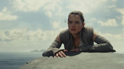 Daisy Ridley dans le rôle de Rey dans "Star Wars : Les Derniers Jedi", en 2017. (LUCASFILM/ILM)