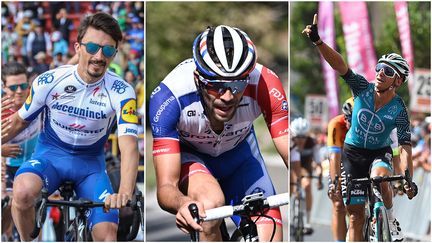 Dans différents registres, Julian Alaphilippe, Thibaut Pinot et Bryan Coquard ont une sérieuse carte à jouer.