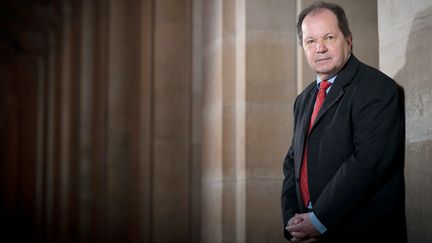 L'ancien magistrat Philippe Bilger, le 18 mars 2011 au palais de justice de Paris. (MARTIN BUREAU / AFP)