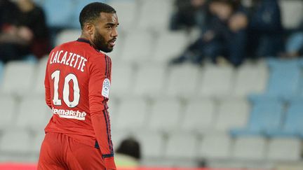 Le buteur de l'OL, Alexandre Lacazette